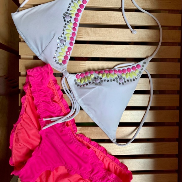 Victoria's Secret Other - Victoria’s Secret Swimsuit- embellished top